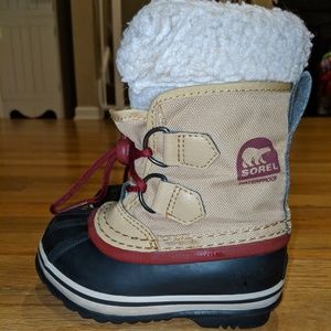 Sorel Youth Waterproof Boots Sz 8